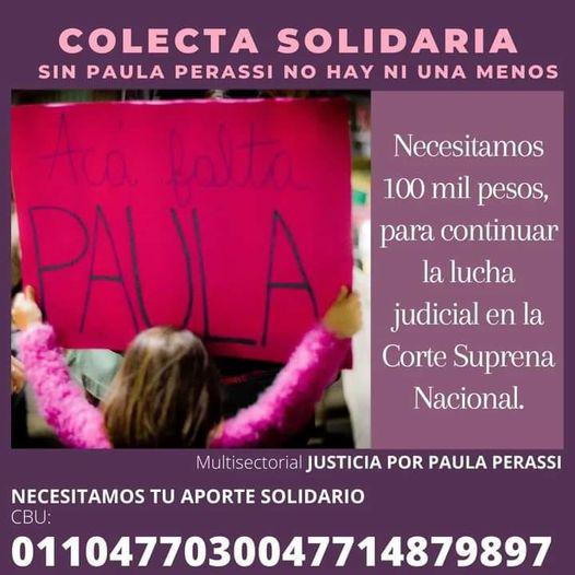 colecta solidaria Perassi