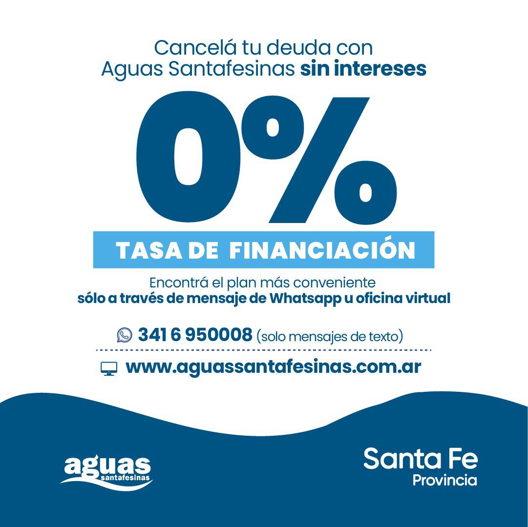 aguas plan de pagos