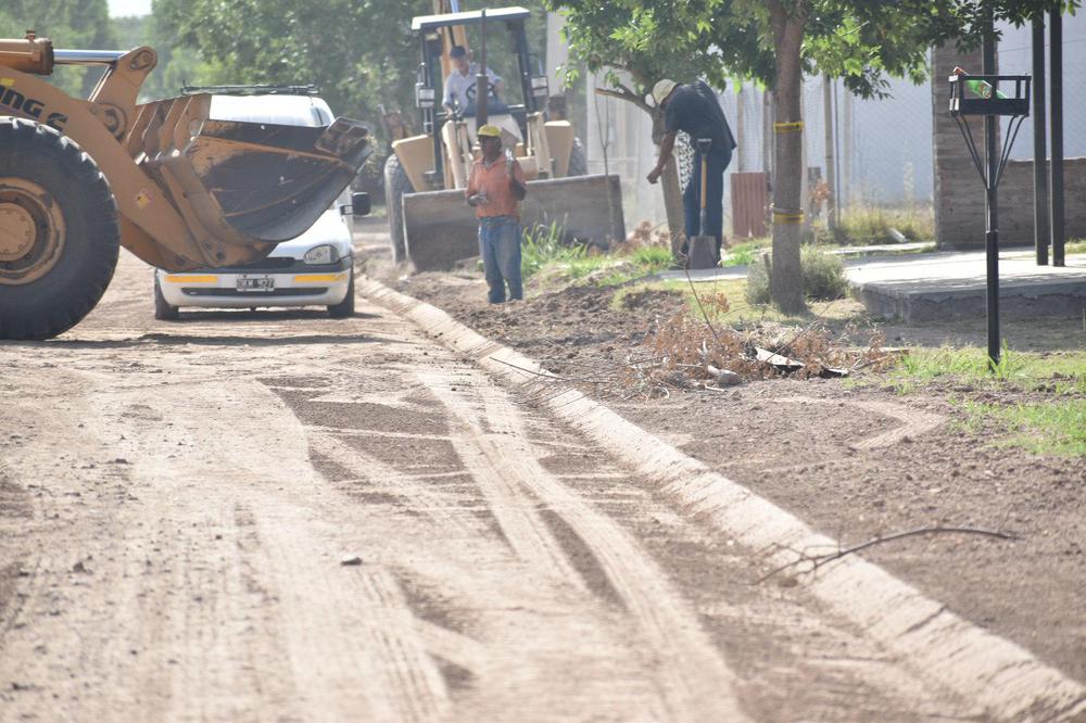 Urbanización de arterias en Tierra de Sueños.