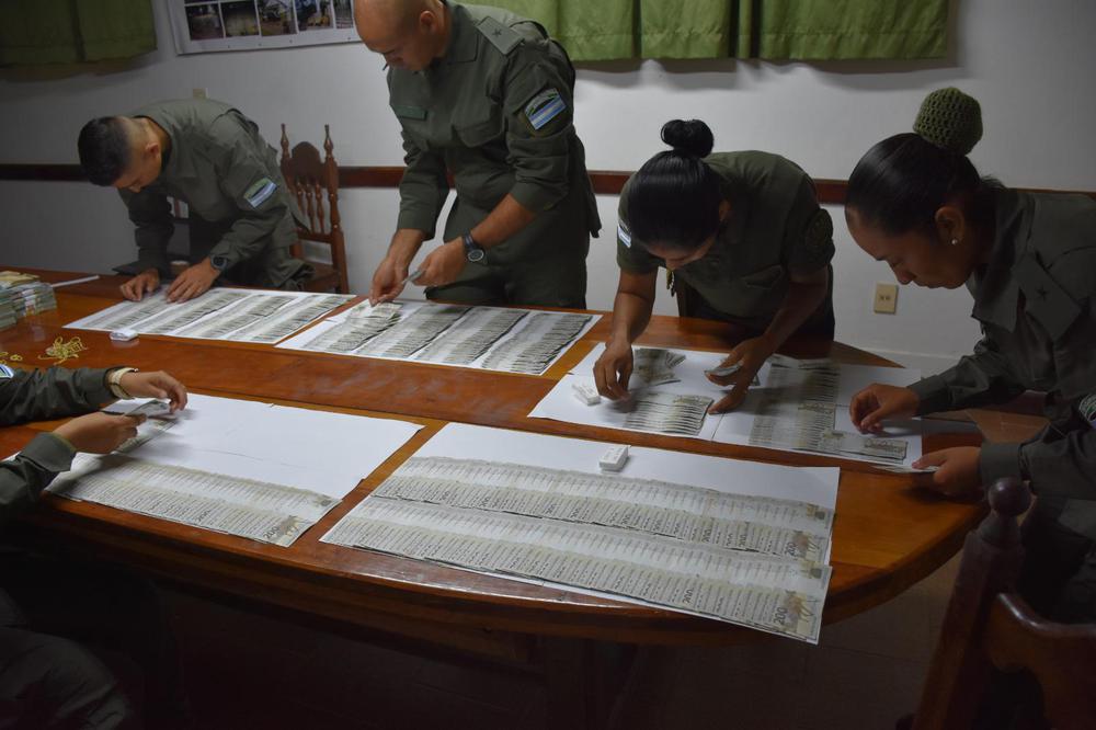 Circulaba desde Misiones a Santa Fe con 450.000 reales brasileños sin documentación (7)