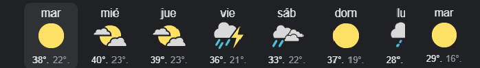 CLIMA HOY