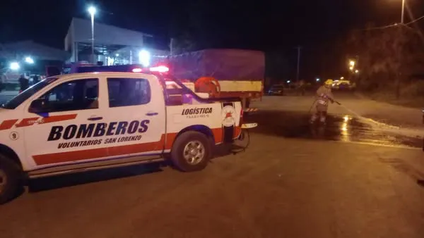accidente bomberos