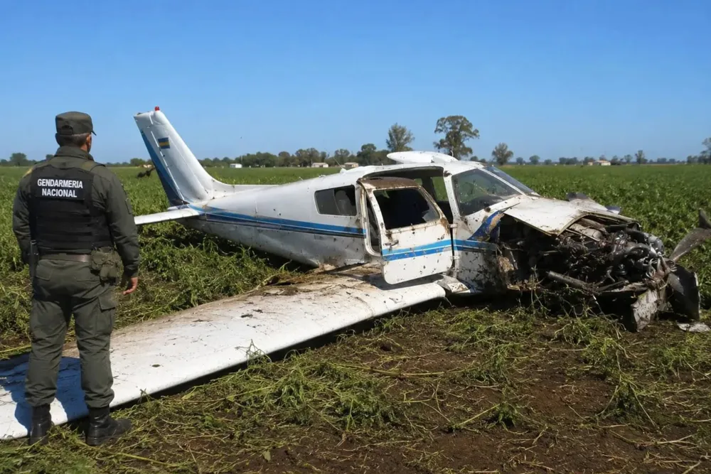 Avión secuestrado en Villa Eloísa