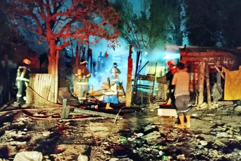 incendio vivienda Bermúdez