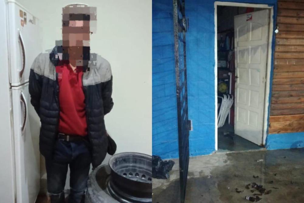 detenido robo cancha