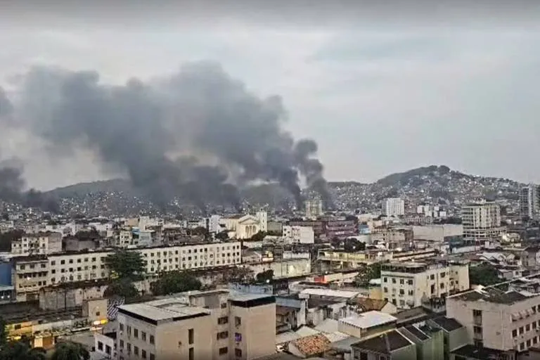 Megaoperativo en Río de Janeiro