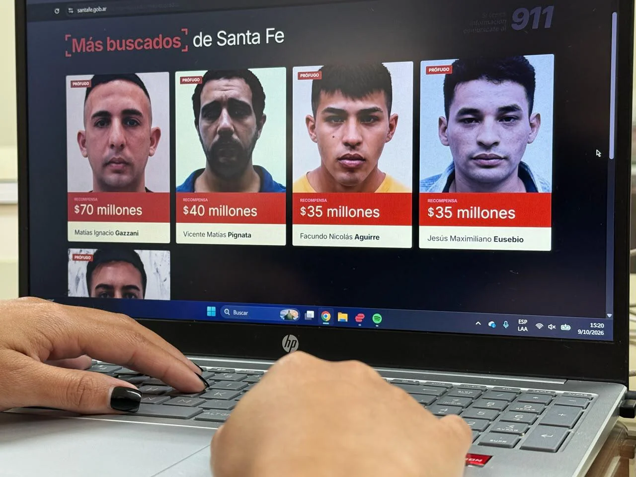 web de las personas más buscadas
