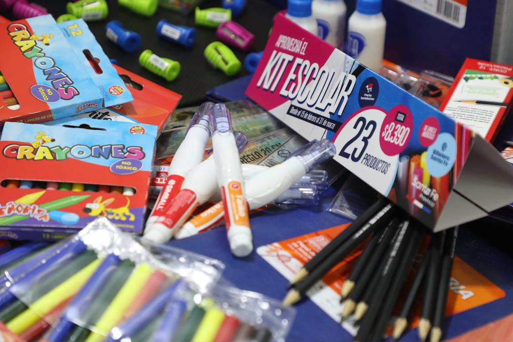 Kit Escolar anual Santa Fe