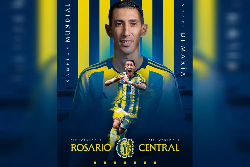 Ángel Di María será presentado el lunes 7 en Rosario Central