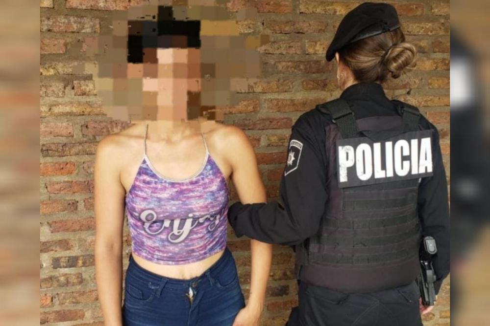 detenida golpeo a sus hijas