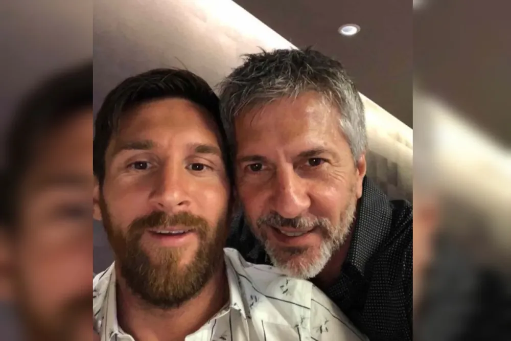 Leo y Jorge Messi