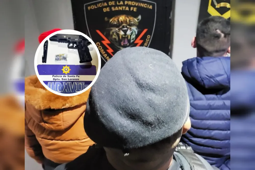 persecusión y detenidos