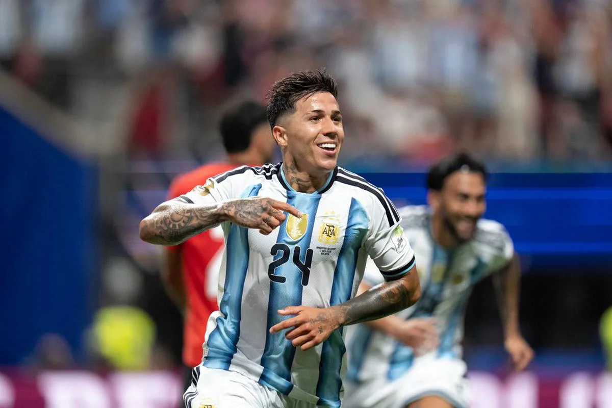 gol Enzo Fernandez