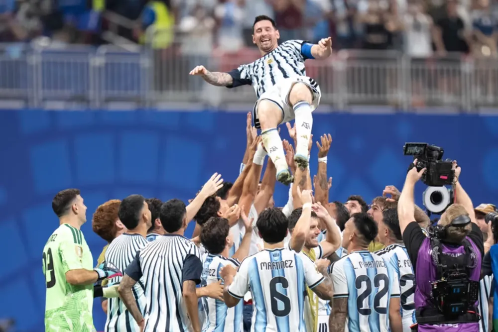 Argentina ganó 3 a 2 a Egipto 