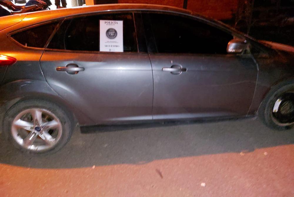 secuestro auto