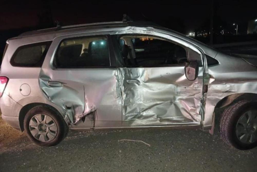 siniestro auto camión