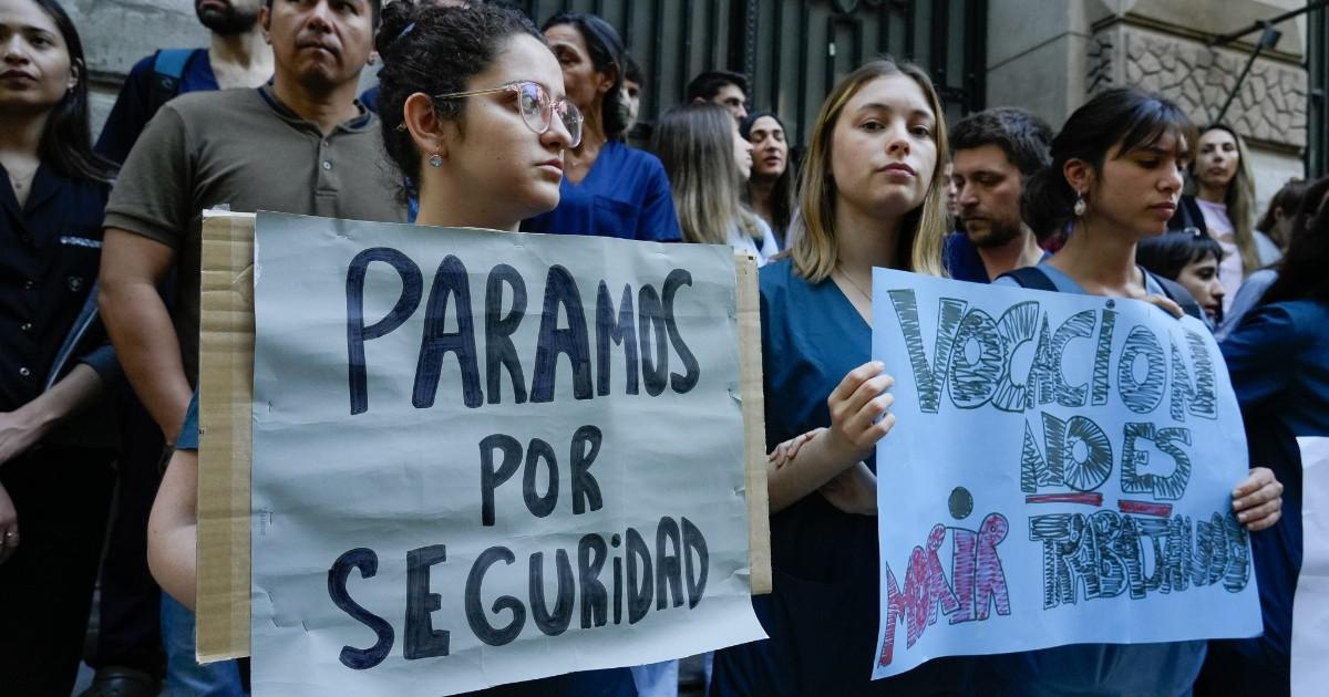 medicos paran por seguridad