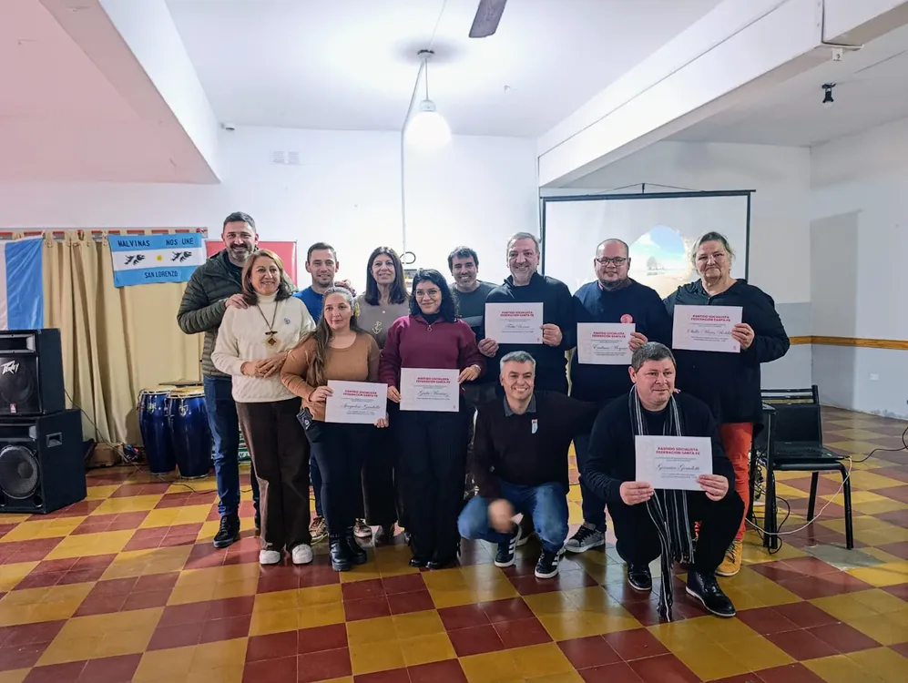 Partido Socialista renovó su conducción en Capitán Bermúdez