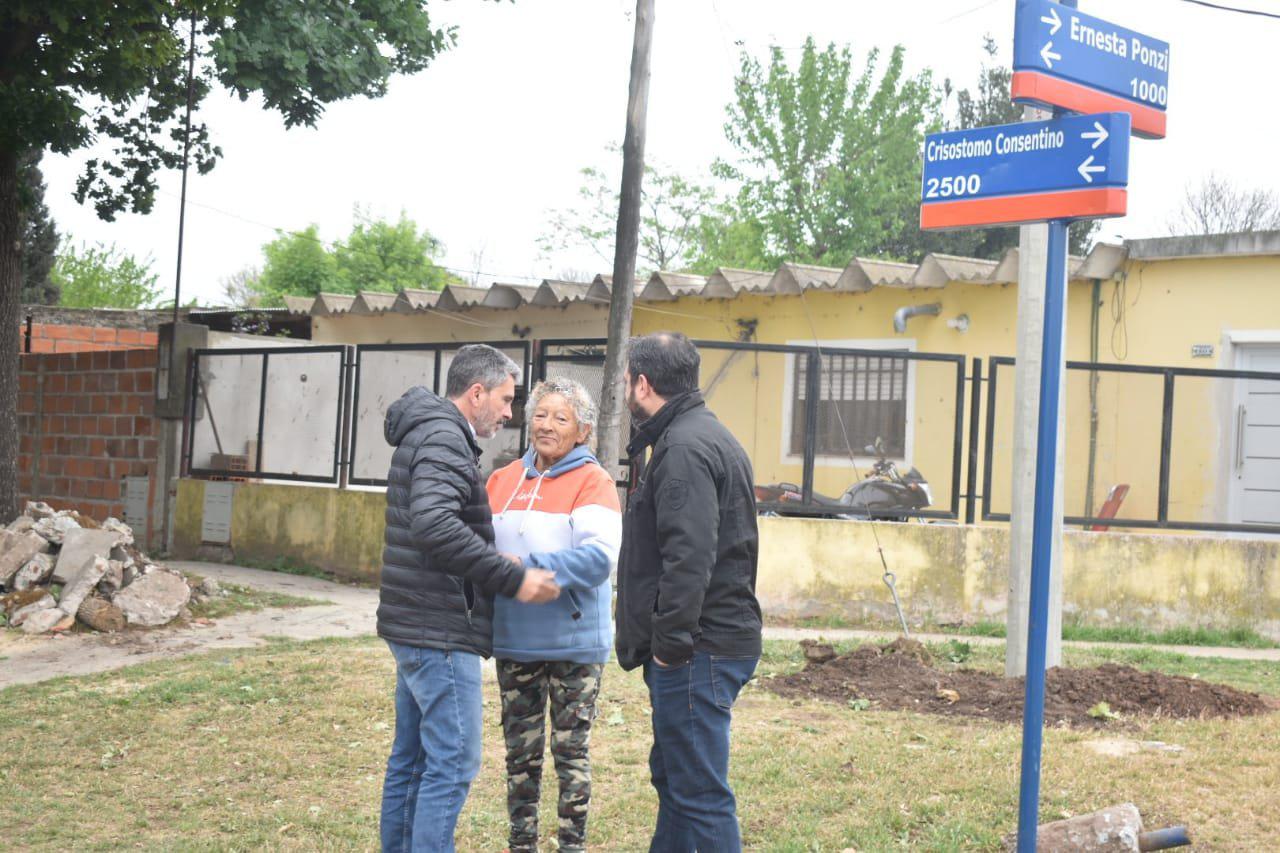 alumbrado para barrio fatima