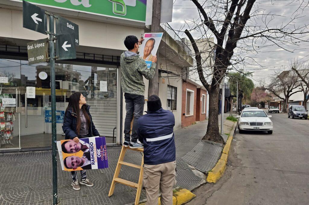cartel campaña politica