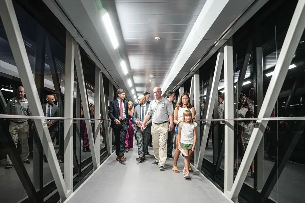 Pullaro inauguró el Aeropuerto Internacional de Rosario