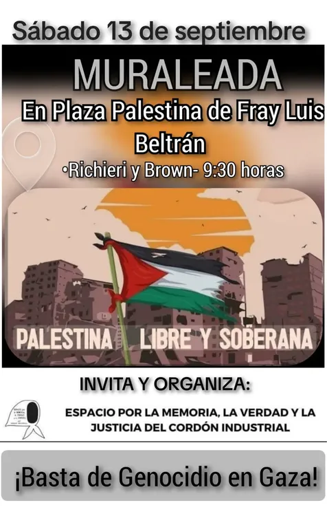 muraleada por Palestina