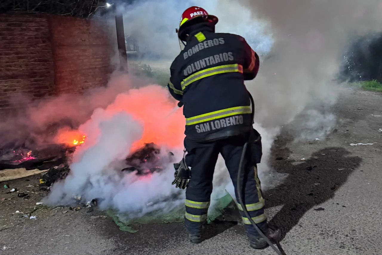 incendio contenedor