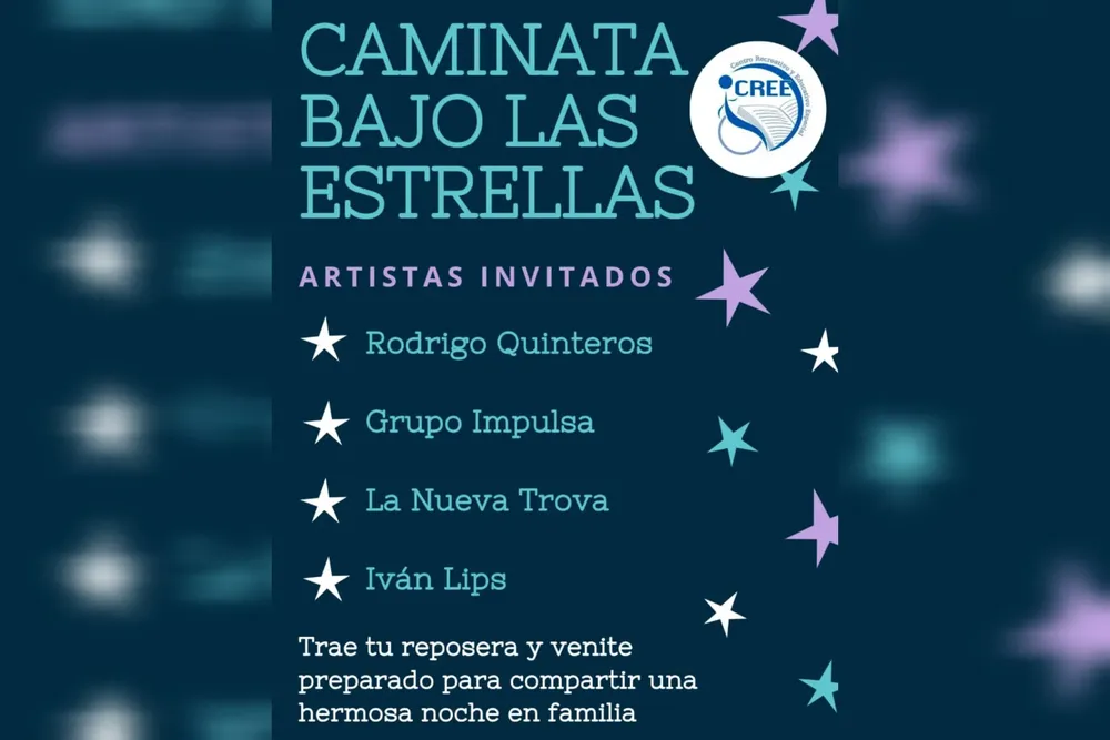 Caminata bajo las estrellas 