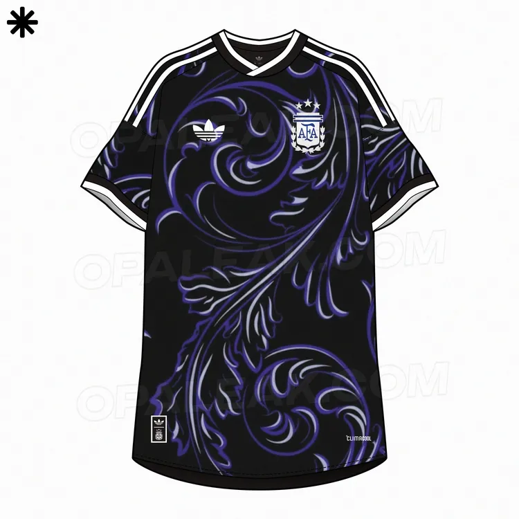 Camiseta suplente de la Selección Argentina