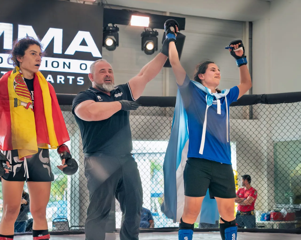 Camila Canut campeona mundial de la MMA