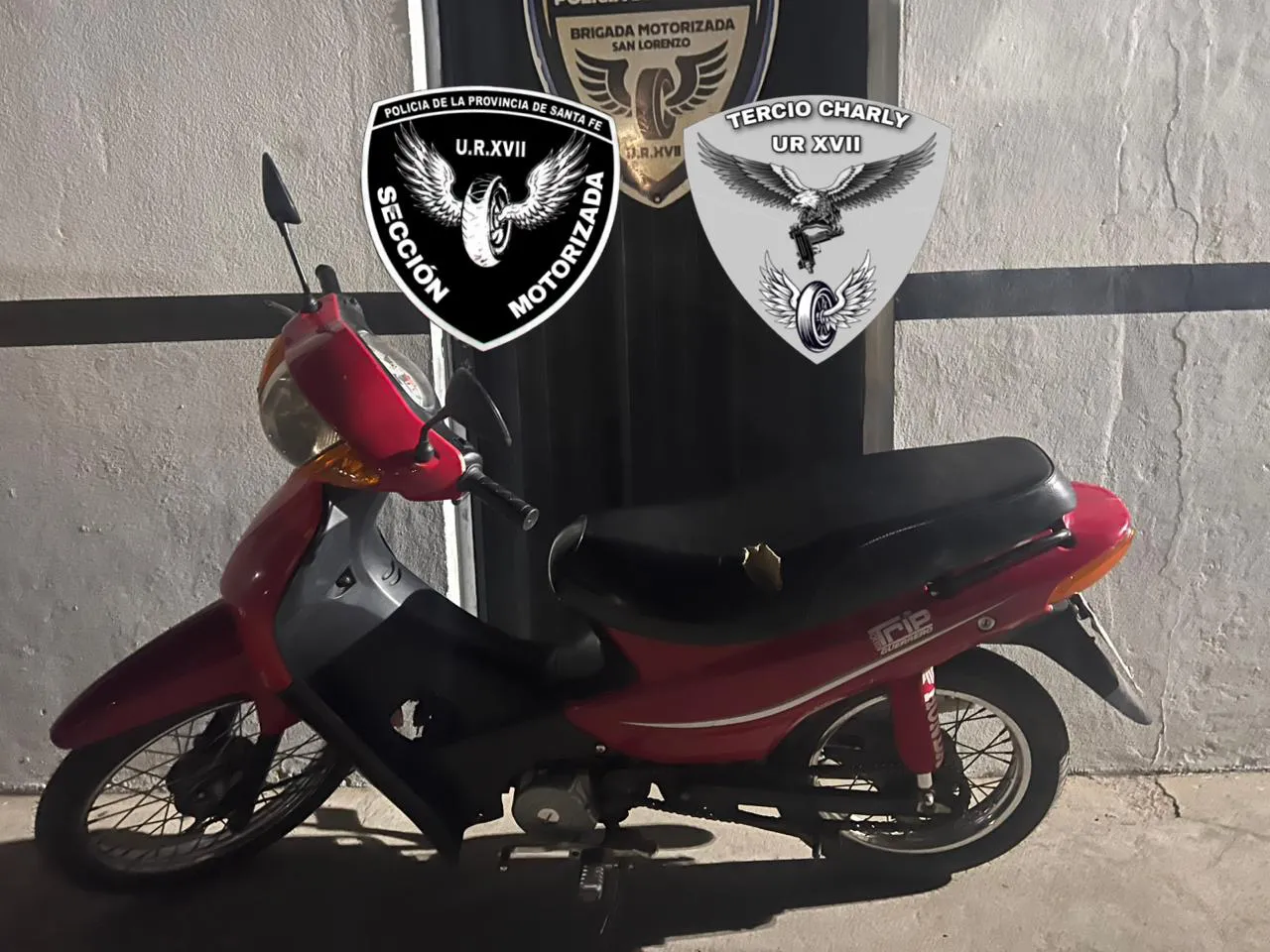 secuestro moto