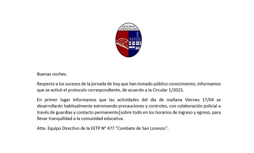 comunicado 477