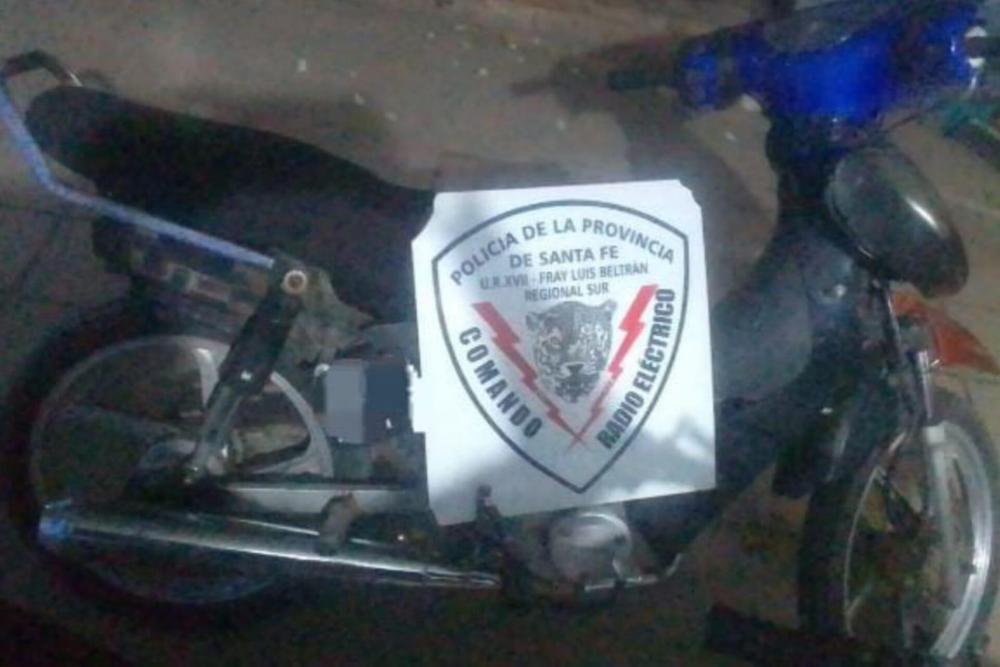 secuestro moto