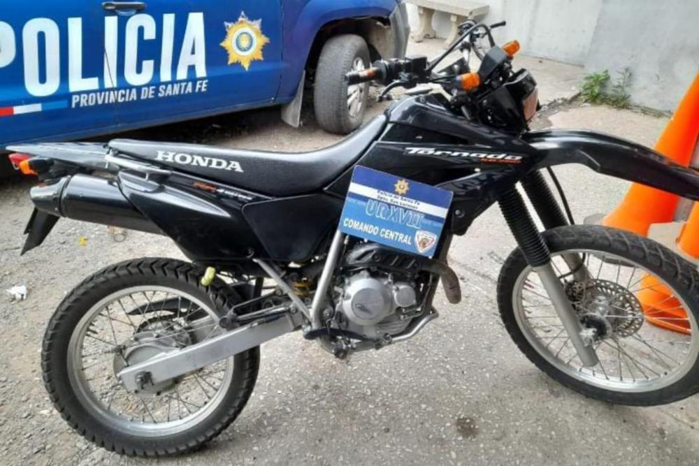 moto robada