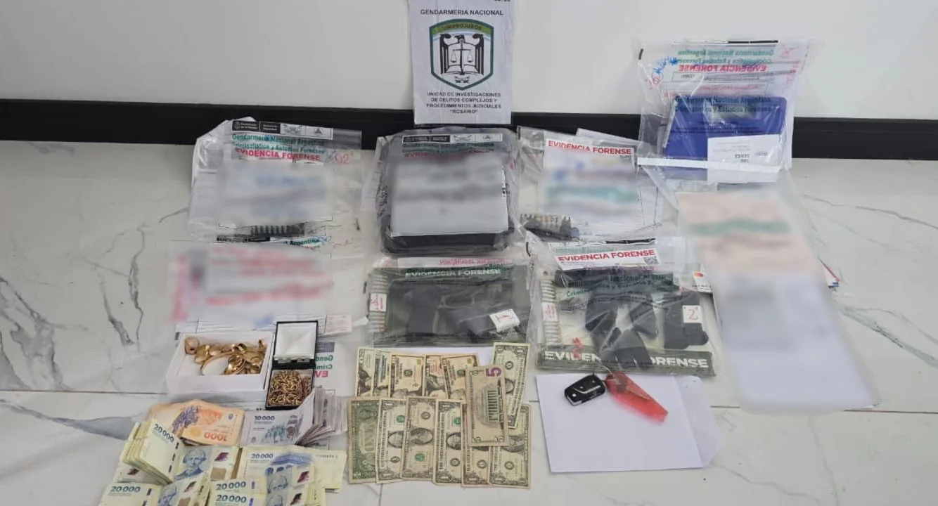 Tras dar cumplimiento a seis ordenes de allanamientos, los gendarmes incautaron marihuana y armas de fuego (1)