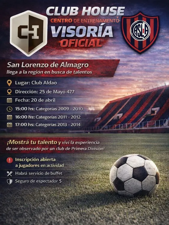 Prueba de jugadores