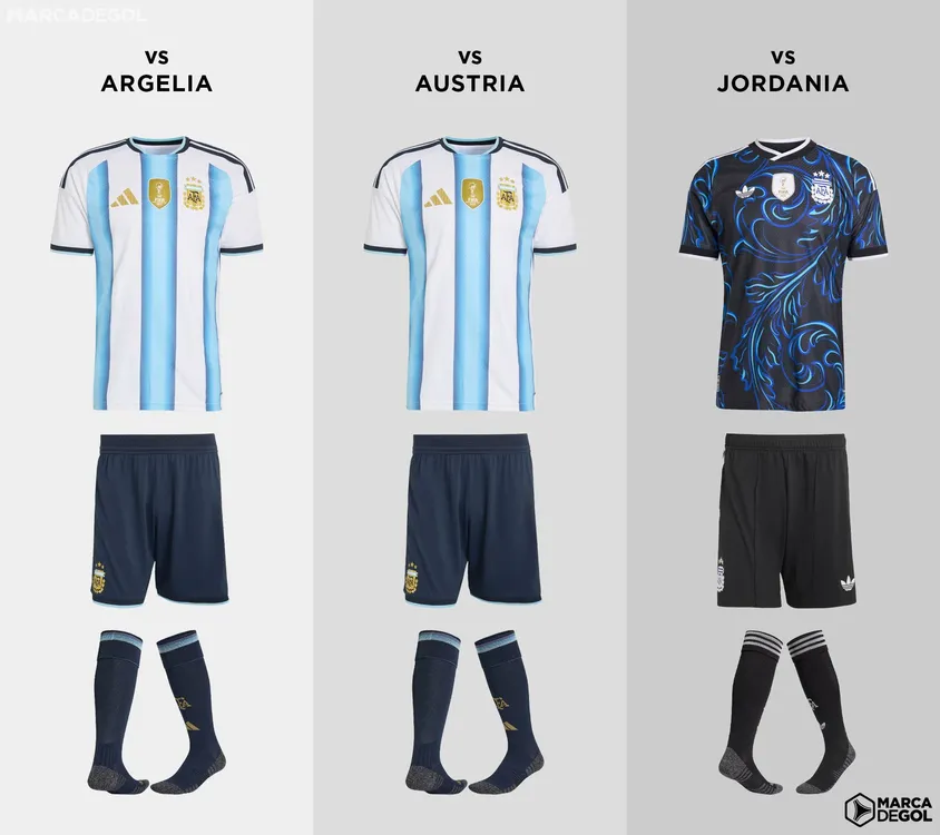 Camiseta de la Selección Argentina Mundial 2026