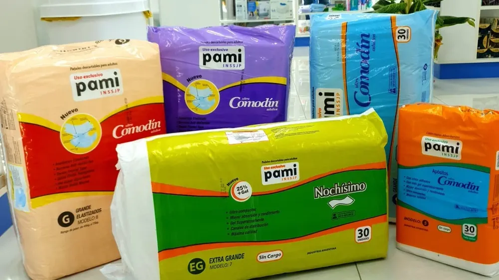 pañales Pami