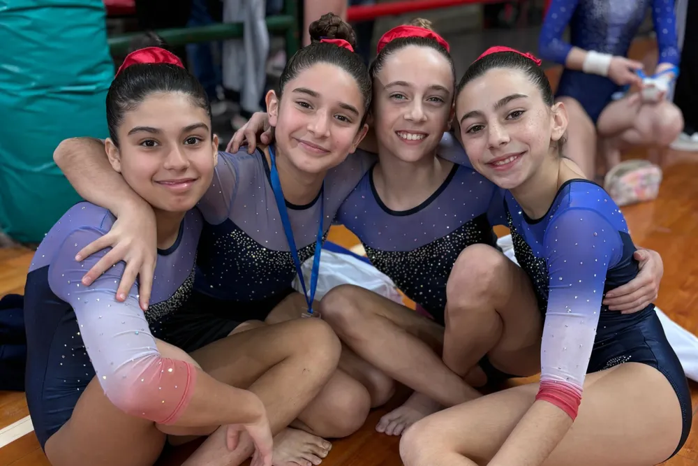 Gimnastas de Red Star 