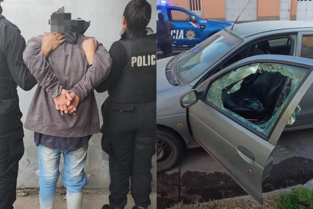 detenido robo autos