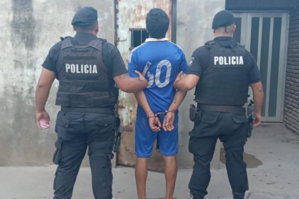 detenido robo auto