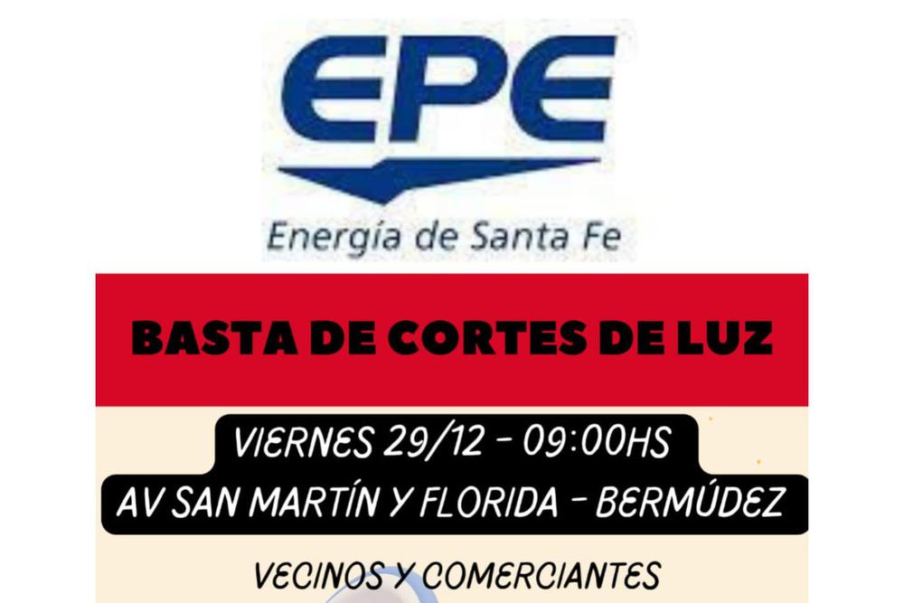 flyer corte de luz