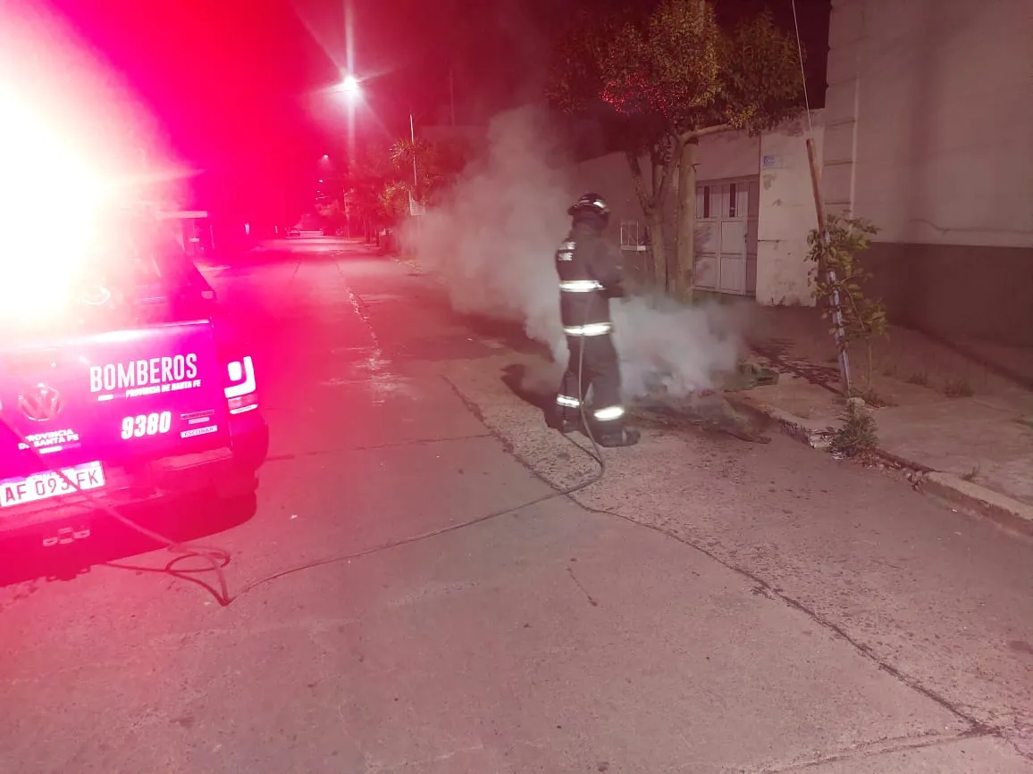 incendio contenedores