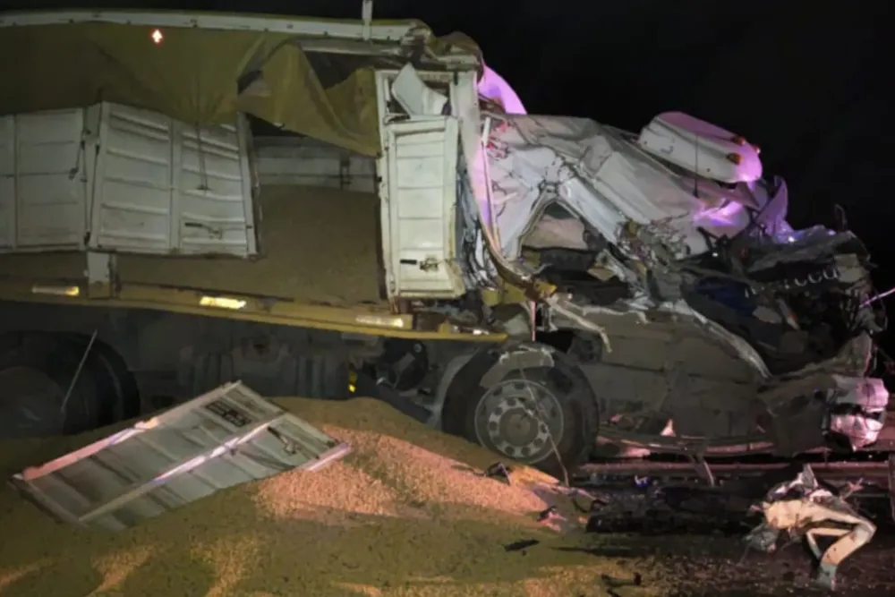 Accidente en el cruce de la Ruta AO12 Accidente en el cruce de la Ruta AO12