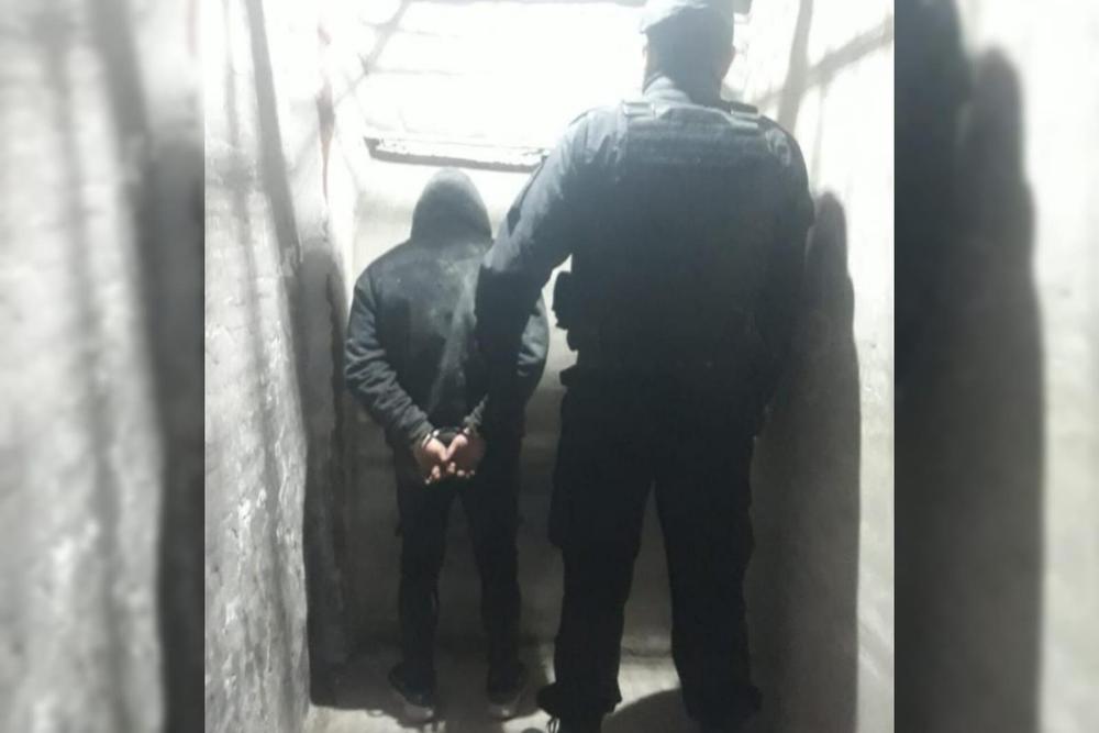 detenido robo de cables