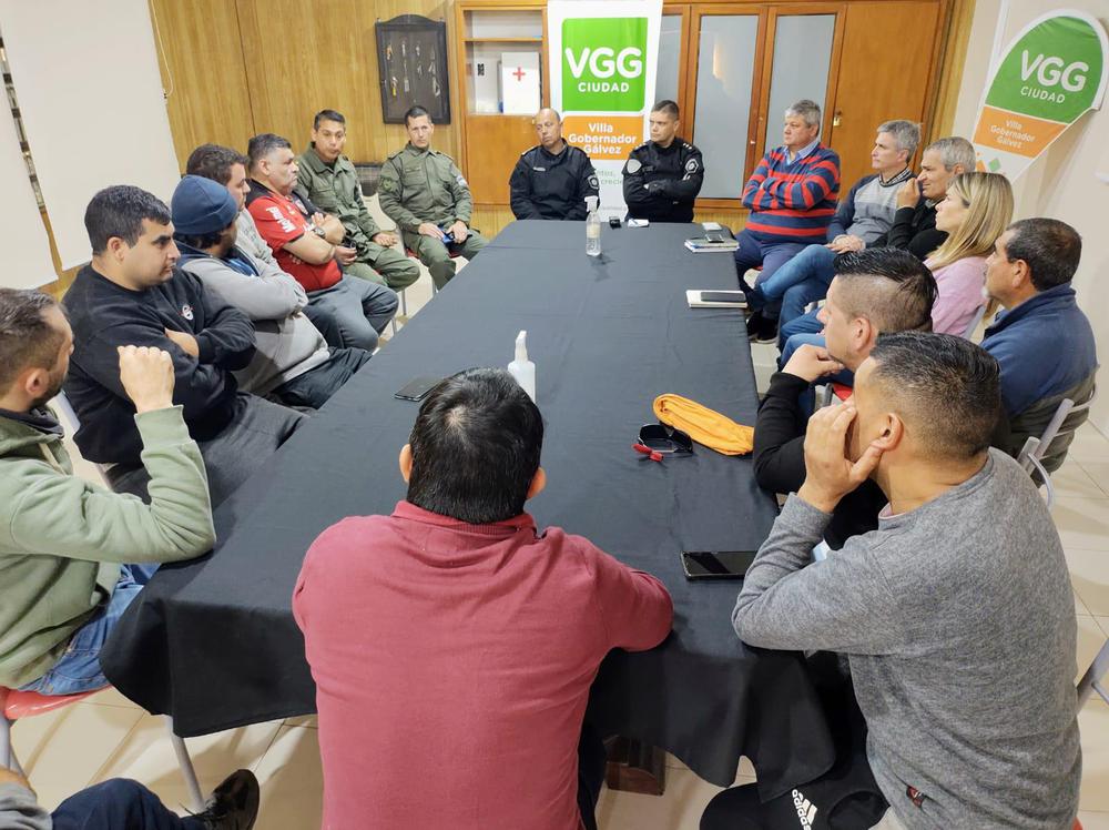 reunion de seguridad con remisseros