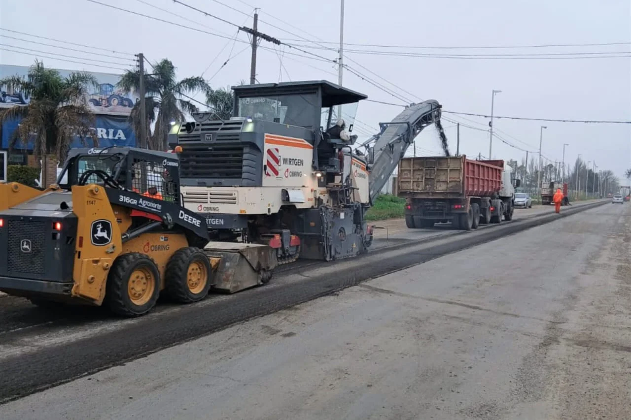 repavimentación ruta 11