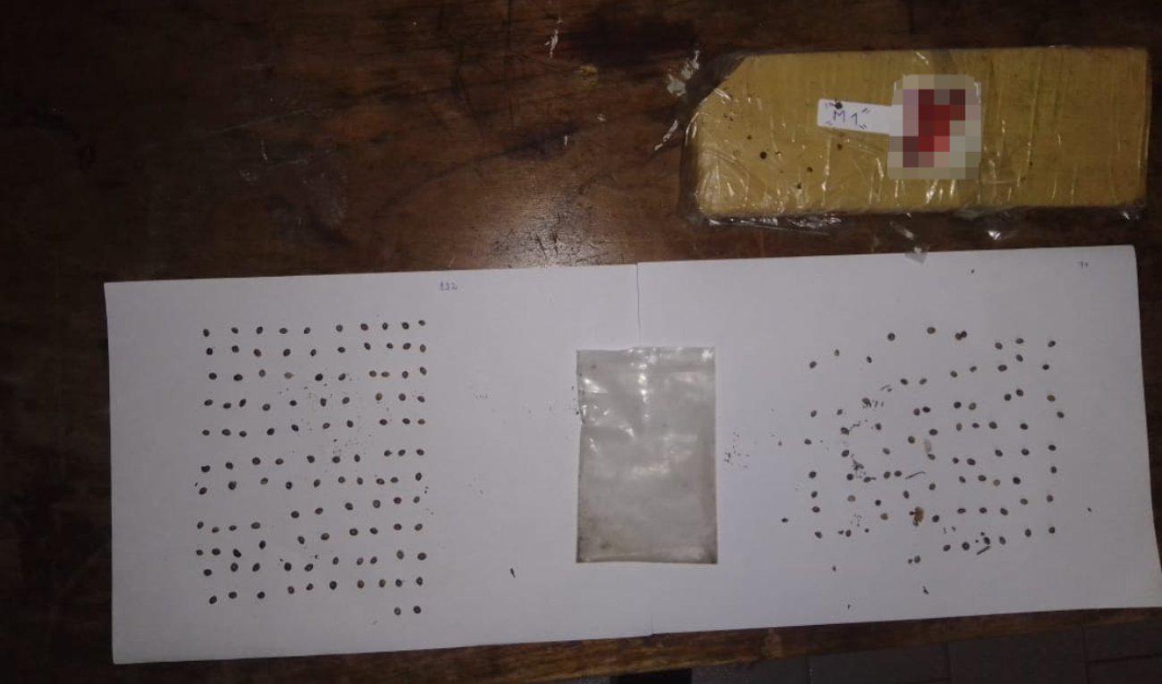 Inspeccionan un vehículo y detectan marihuana (2)