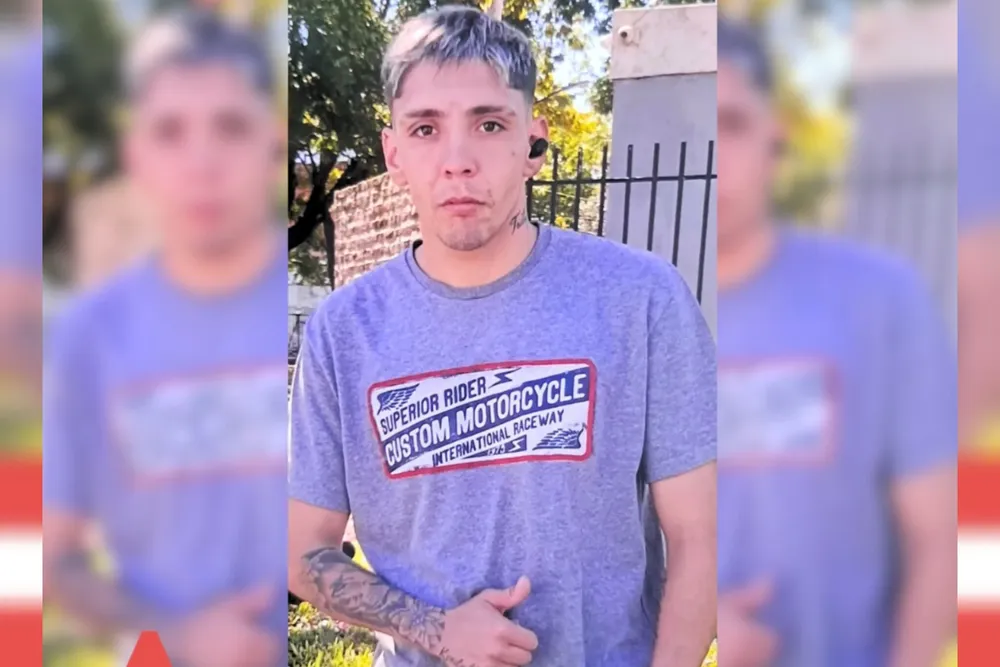 Gastón Daniel Montenegro, de 25 años, Capitán Bermúdez
