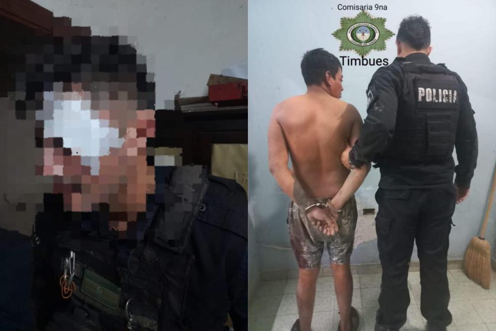 detenido agresión policia